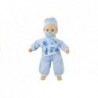 Crying Baby Doll 2 Colours Pacifier Soft Body Blue Pink