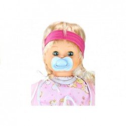 Cute crying baby doll with accessories pacifier lovely pyjamas