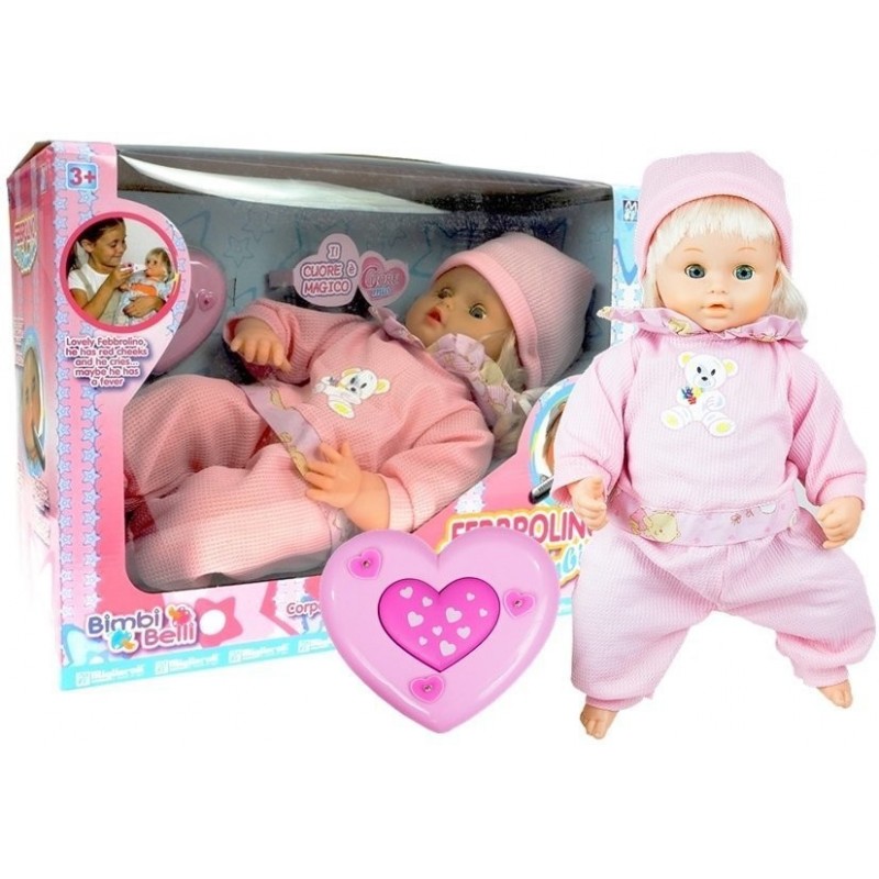 Baby Doll with Clothes and Accessories Beating Heart