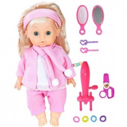 A cute baby doll with hair...