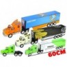 Massive Truck With Detachable Trailer Semitrailer Big 1:32 Realistic 3 Colours