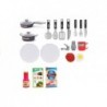 Kids Roleplay Kitchen Set With Accessories Grocery Knitlery Lights Sounds