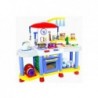 Realistic Roleplay Kitchen Set With A  Working Tap With Water 30 PCS