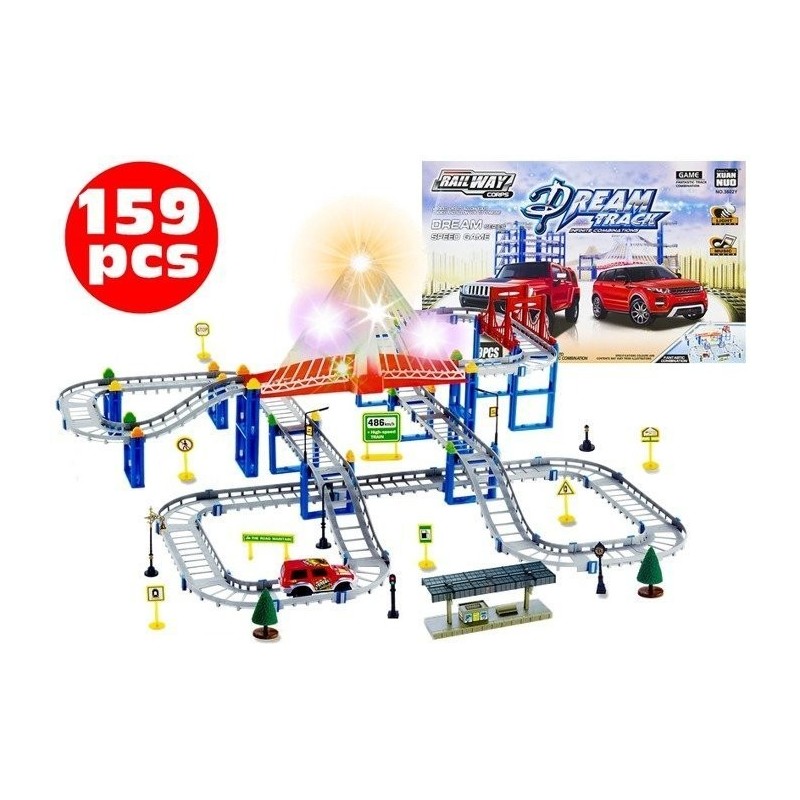 Dream Track Speed Game - 159pcs Boxed Set Track & Cars