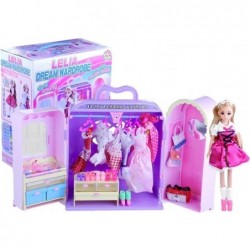 Dream Wardrobe Full Of Accessories Clothes Shoes Jewellery Doll Included