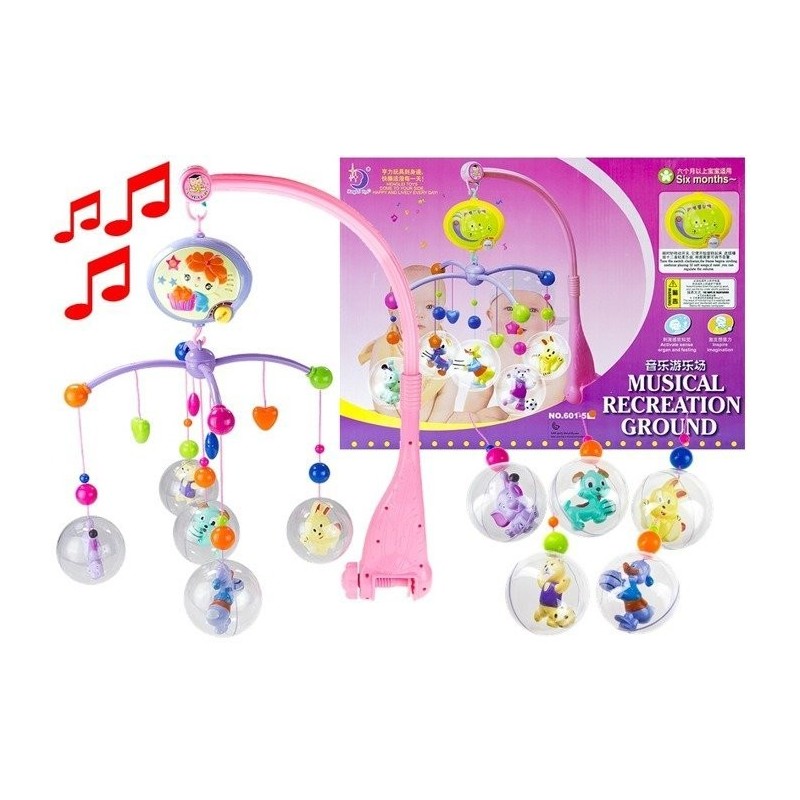 Musical Crib Bubble Mobile