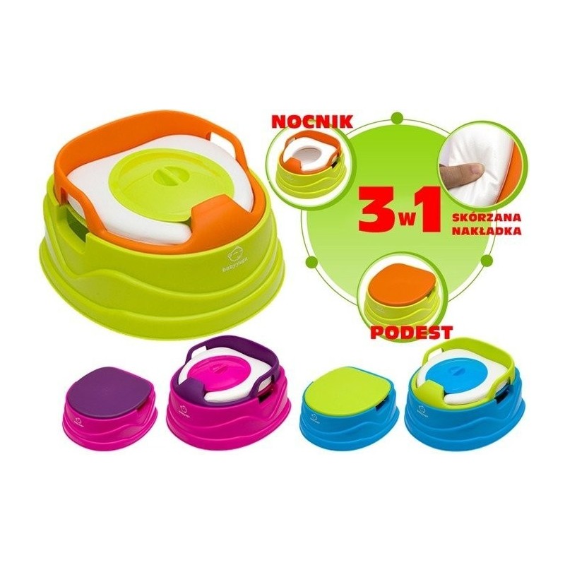 3 in 1 Potty Training Seat Soft Comfortable With Cover Easy To Clean