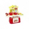 23 pcs Kitchen Set 2 Colours Red & Pink - Cook Happy Set