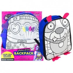 Paintable DIY Backpack for drawing - with markers