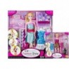 DIY Fashion Doll Accessories Stickers Create A Dress Set Cloths