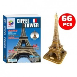 3D Jigsaw Puzzle - 66 pcs Eiffel Tower