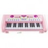 Kids Childrens Music Instrument Piano 2 Colours Stool Microphone