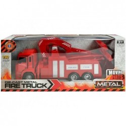 Fire Brigade Truck Engine Rescue Vehicle Metal Scale 1:32