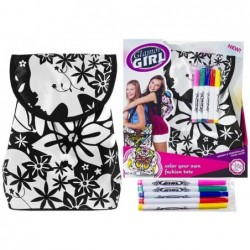 DIY Colour Me Backpack Rucksack Waterpens Included Creative Toy