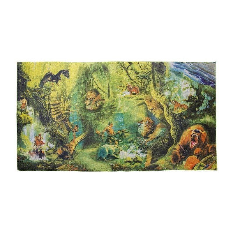 Floor Mat/Carpet/Rug - soft material, jungle styled