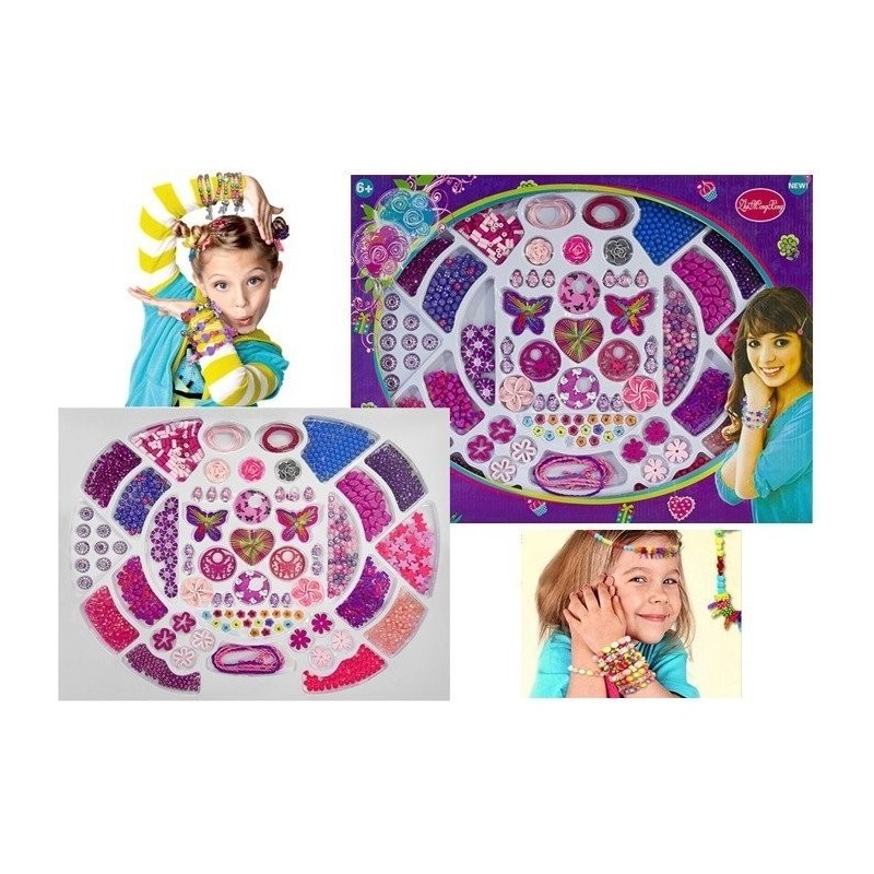 Girls Creative Beads Set DIY Jewellery Making Kit