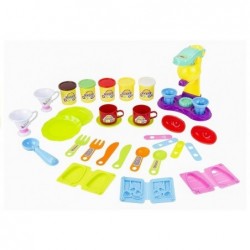 Big Kitchen Set With Dough Accessories 5 Colours