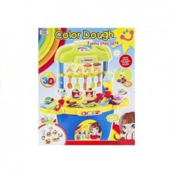 Big Kitchen Set With Dough Accessories 5 Colours