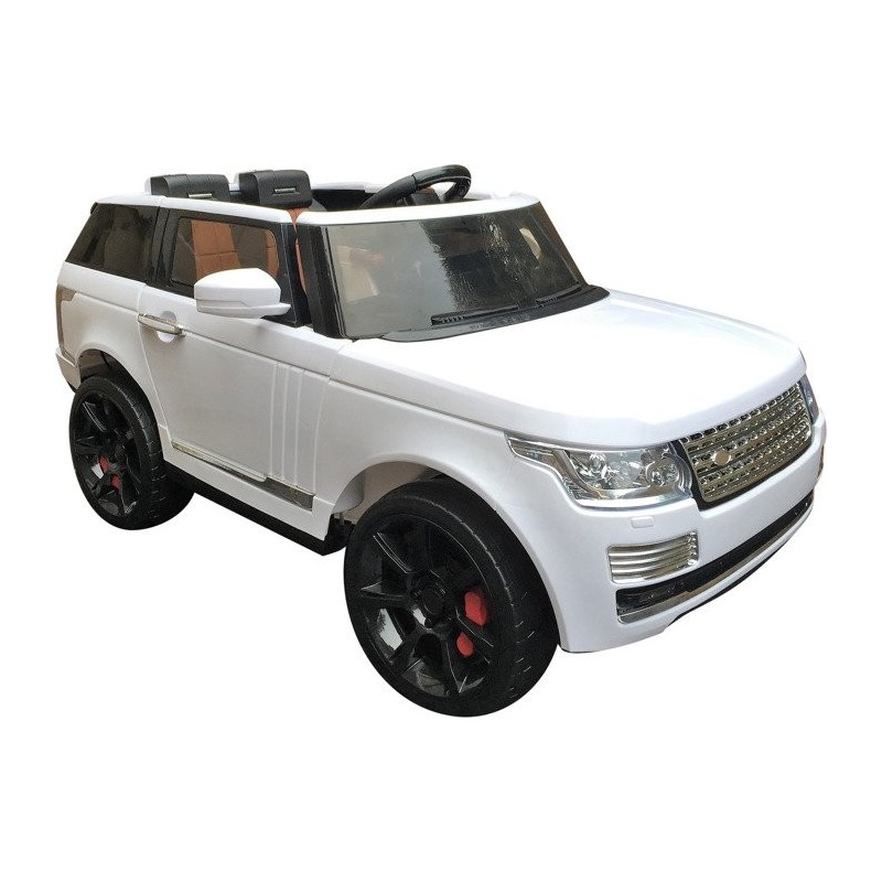 SPORT SUV White - Electric Ride On Car 2x45W + FREE LICENSE PLATES