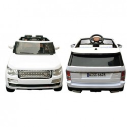 SPORT SUV White - Electric Ride On Car 2x45W + FREE LICENSE PLATES