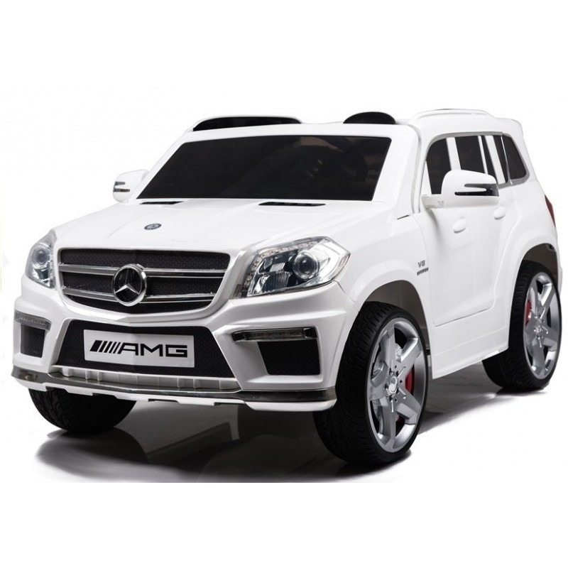 Mercedes GL63 AMG White - Electric Ride On Car