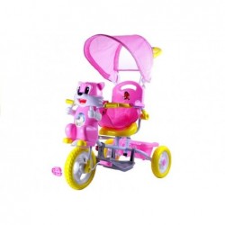 Baby Toddler Child Tricycle Trike Scooter With Sounds Parent Handle Awning