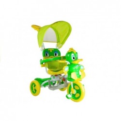 Baby Toddler Child Tricycle Trike Scooter With Sounds Parent Handle Awning