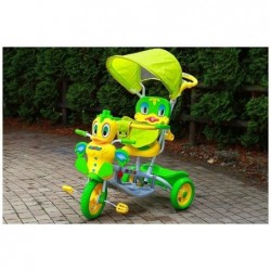 Baby Toddler Child Tricycle Trike Scooter With Sounds Parent Handle Awning