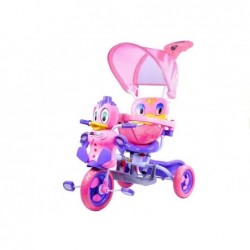 Baby Toddler Child Tricycle Trike Scooter With Sounds Parent Handle Awning