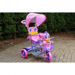 Baby Toddler Child Tricycle Trike Scooter With Sounds Parent Handle Awning