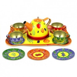 Tea Set for Children - Cups, Plates, Kettle & Other Accessories