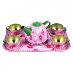 Tea Set for Children - Dessert Plates, Kettle & Other Accessories