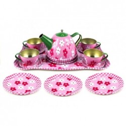 Tea Set for Children - Dessert Plates, Kettle & Other Accessories