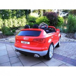 Audi Q7 Red - Electric Ride On Car + FREE LICENSE PLATES