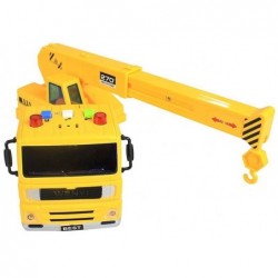 Construction Crane Car Toy - with Sounds & Movable Elements