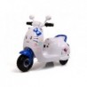 Electric Ride On Motorcycle Kitty Blue