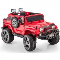 HL1668 4x4 Electric Rode On Jeep - Red