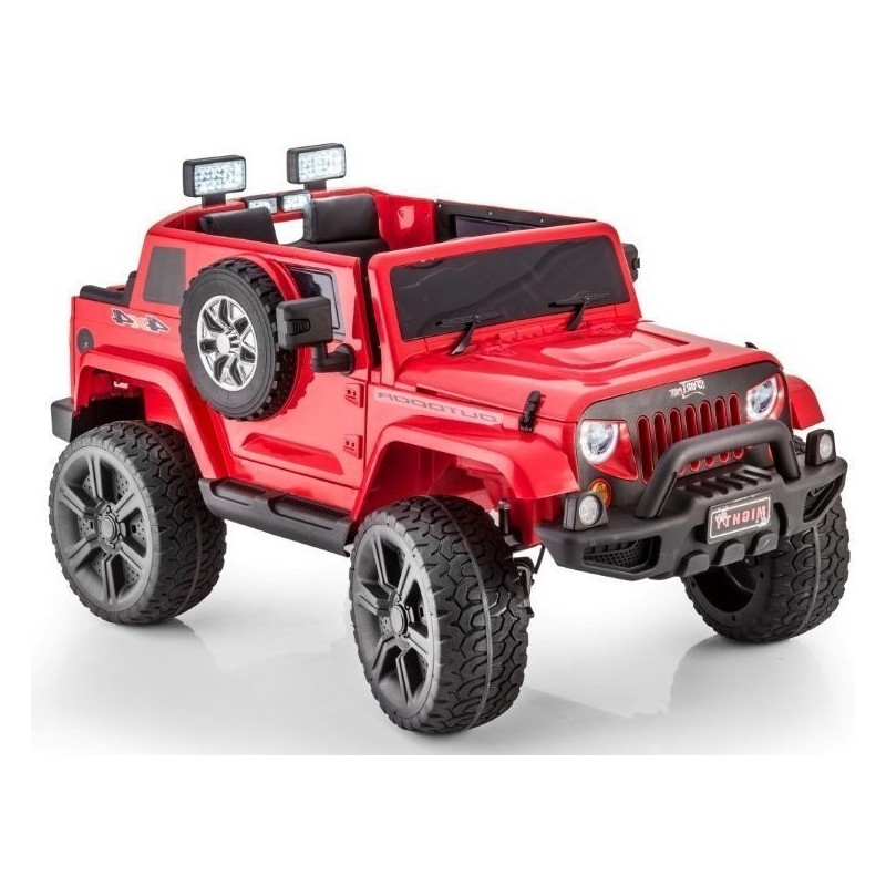 HL1668 4x4 Electric Rode On Jeep - Red