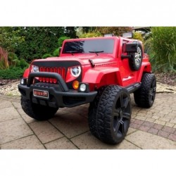 HL1668 4x4 Electric Rode On Jeep - Red