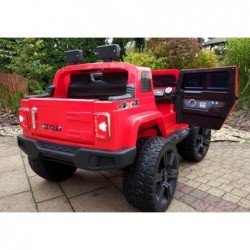 HL1668 4x4 Electric Rode On Jeep - Red