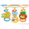 Educational Learning Table Panel with Rattles 5in1