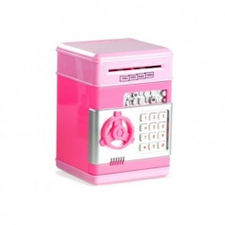 ATM Cash Machine - Pink Moneybox for Children - Learn to Save Money