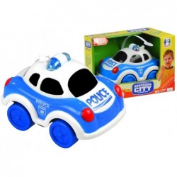 Police Car - Battery Powered Toy with Sounds & Lights