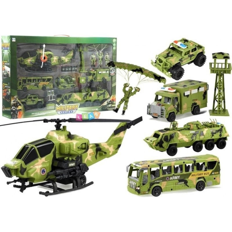 Huge Military Set - Army Helicopter, Tank, Truck, Soldiers, Towers & much more