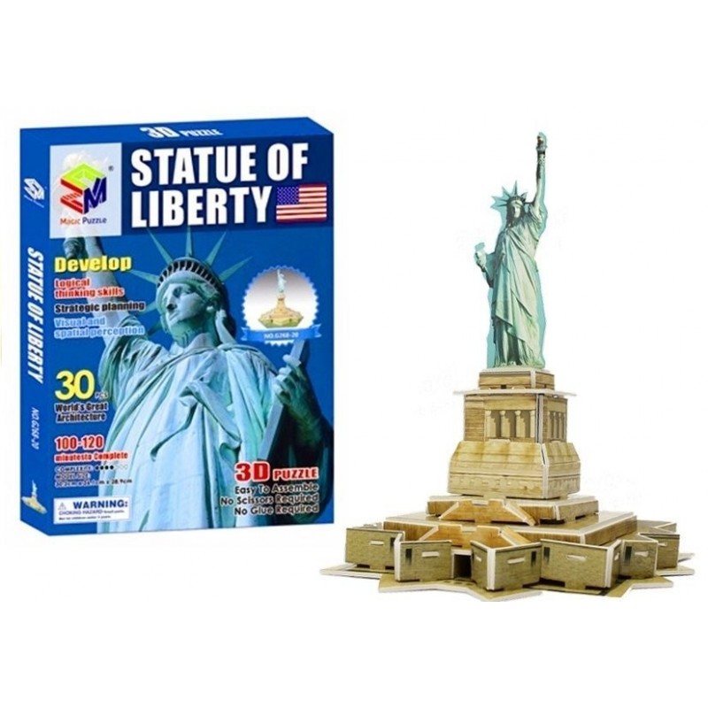 3D Puzzles - Statue of Liberty