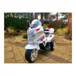 Model F926 White - Electric Ride On Motorcycle