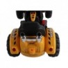 Backhoe Loader Orange - Electric Ride On Construction Vehicle