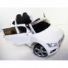 Audi Q5 White - Electric Ride On Car - Rubber Wheels Leather Seats 2,4G Remote