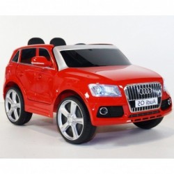 Audi Q5 Red - Electric Ride On Car - Rubber Wheels Leather Seats 2,4G Remote