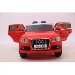 Audi Q5 Red - Electric Ride On Car - Rubber Wheels Leather Seats 2,4G Remote